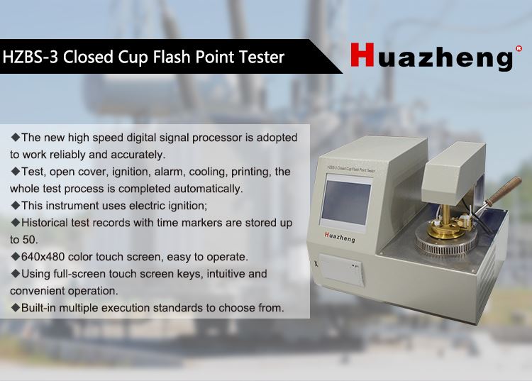 HZBS-3 PMCC Closed Cup Flash Point Apparatus Video